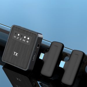 Square Outdoor Recording Wireless Lavalier Microphone