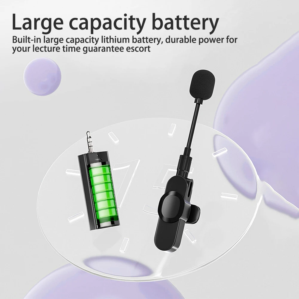 Wireless 3.5mm Collar style Microphone - Image 5