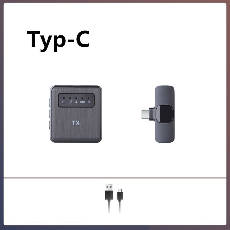 Square Outdoor Recording Wireless Lavalier Microphone - Image 5