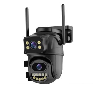 Dual Lens Wireless 360 Degree Mobile Remote Outdoor WiFi Camera