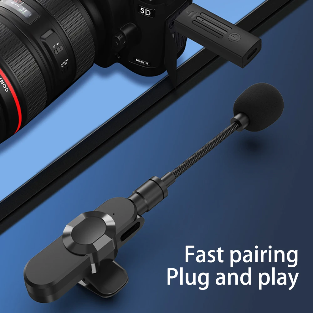 Wireless 3.5mm Collar style Microphone - Image 2